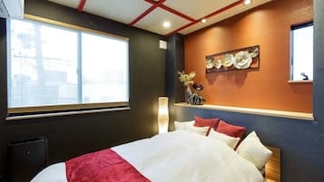 2 bedrooms, desk, iron/ironing board, free WiFi