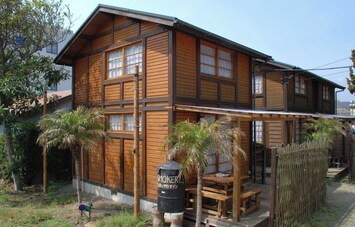 Log house exterior