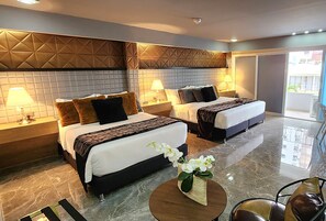 Deluxe Twin Room | Premium bedding, minibar, in-room safe, blackout drapes - Kh Hotel Boutique (Santa Marta)