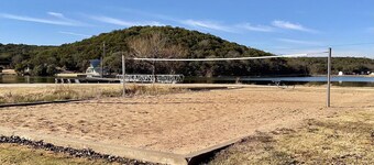 Lake front Cabin #11 with Porch - Cabin with kitchen, steps from Possum Kingdom Lake