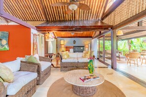 Ferienhaus | Wohnbereich