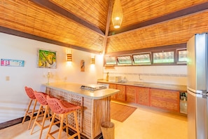 Private kitchen - PF25 Ótima Casa 3 Quartos 300m da Praia (Mata de São João)