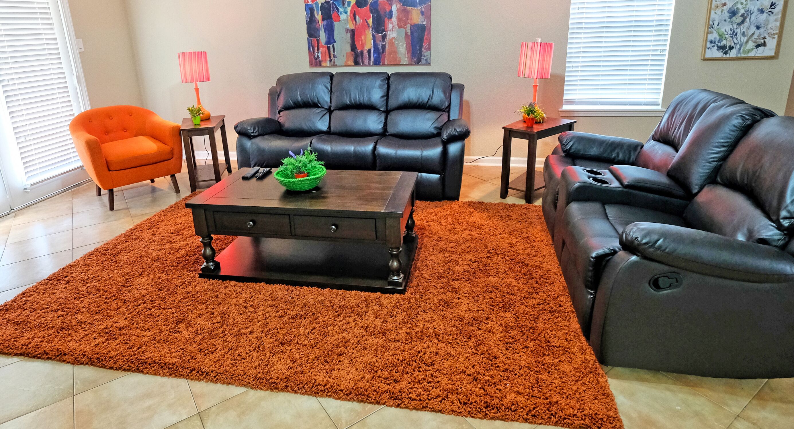 Classic House, 3 Bedrooms | Living area | Flat-screen TV