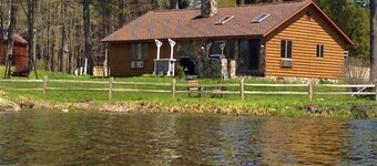 Lakefront 3 Bedroom Log Cabin