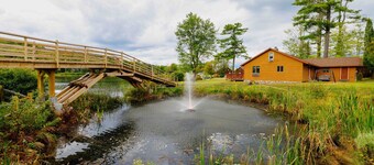 Lakefront 3 Bedroom Log Cabin