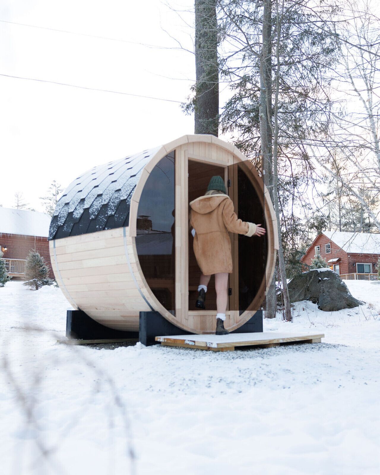 Overnattingsstedets uteområder