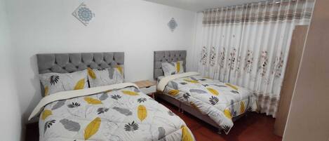 3 bedrooms, iron/ironing board, free WiFi, bed sheets