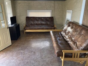 TV - Lake front weekend getaway cabin #9 Cabin in Graham, steps from Possum Kingdom Lake (Graham)