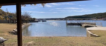 Lake front weekend getaway cabin #9 Cabin in Graham, steps from Possum Kingdom Lake