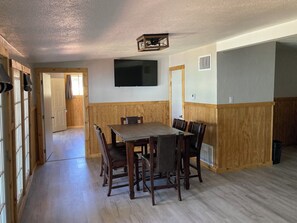 Dining - Water front Cabin #10 Cabin with kitchen, steps from Possum Kingdom Lake (Graham)