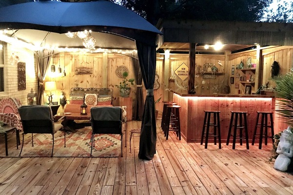 Udendørs spisemuligheder