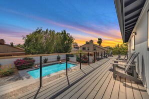 Outdoor pool, a heated pool - Luxury Scottsdale Retreat. Private Pool & Hot Tub- Near Golf & Dining (Scottsdale)