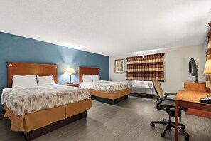 Room, 2 Double Beds, Non Smoking | Desk, free WiFi, bed sheets - Americas Best Value Inn Carlisle (Carlisle)
