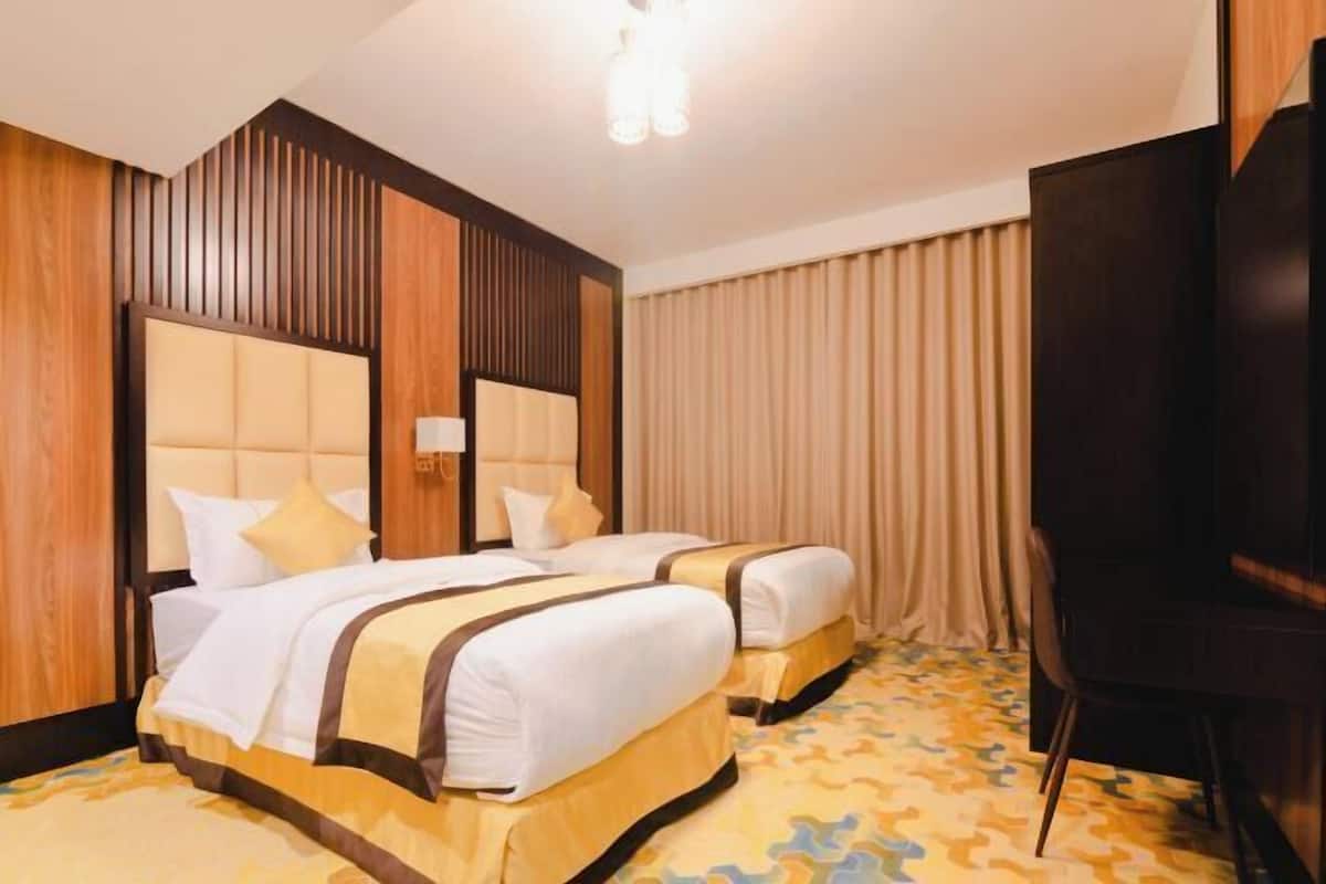 2 phòng ngủ, két bảo mật tại phòng, màn/rèm cản sáng