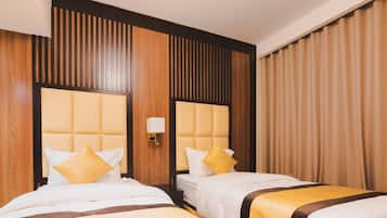 In-room safe, blackout drapes, iron/ironing board, free WiFi