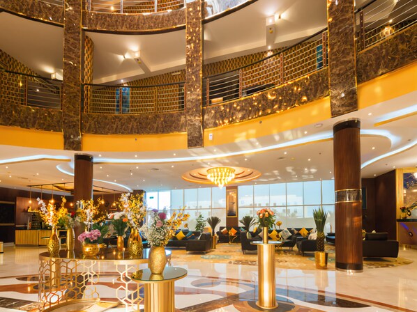 Sala de estar en el lobby