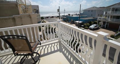 Brigantine tri-level house two properties from beach
