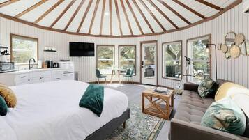 1 bedroom, memory foam beds, iron/ironing board, WiFi