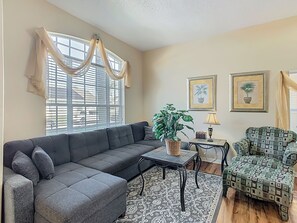 Smart TV, foosball, books, offices