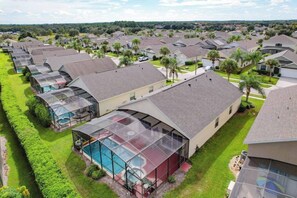 Exterior - Ariel Private  Pool Home With Spa & Game Room-18 Mins to Disney (Clermont)