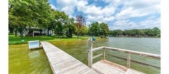 Little River Lakehouse Lakefront Retreat- Dock, FirePit, Paddle Boards & Sunsets
