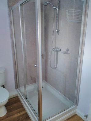 Shower, hair dryer, towels, soap - Cottage in peaceful Borders village close to Kelso (Morebattle)