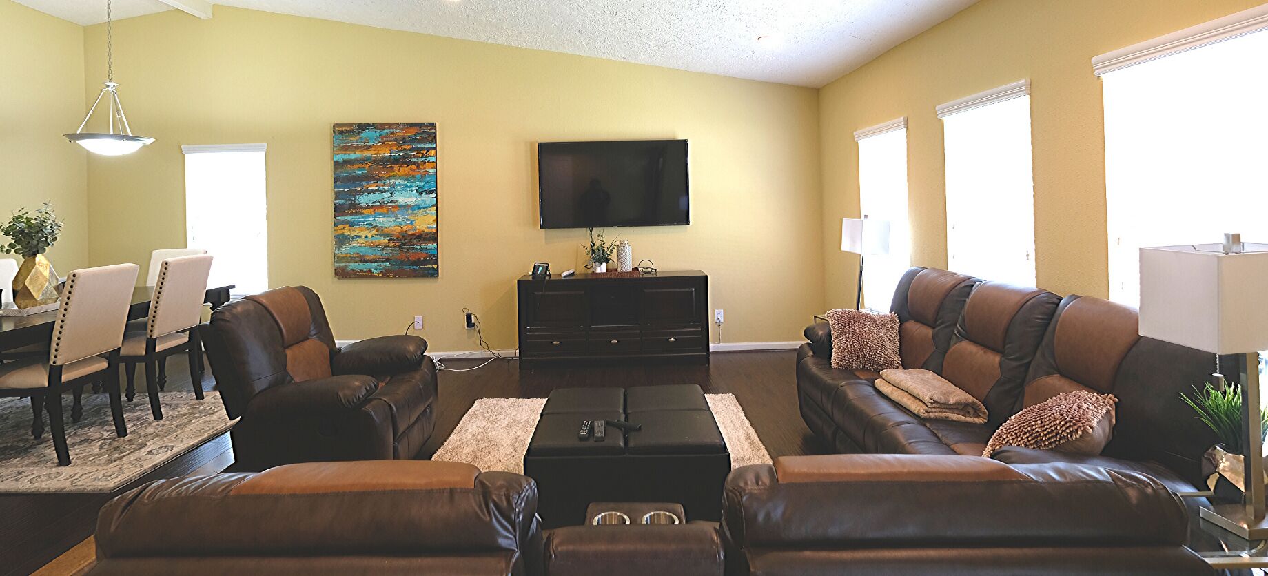 Signature House, 4 Bedrooms | Living area | TV