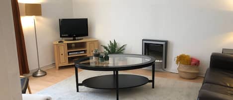 Televisión y reproductor de DVD