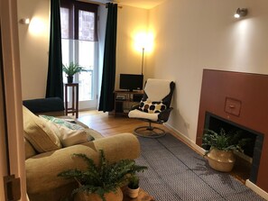 Televisión y reproductor de DVD 