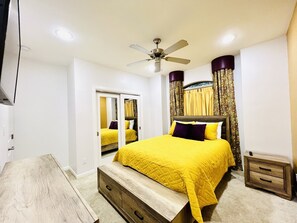 3 bedrooms, iron/ironing board, free WiFi, bed sheets