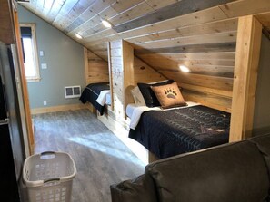 2 chambres, accès à Internet, literie fournie