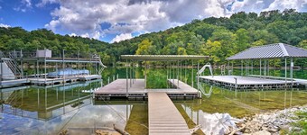 Caryville Home w/ Dock, Steps to Norris Lake!