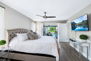 3 bedrooms, travel cot, free WiFi, bed sheets