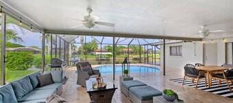 Luxury Gulf Access Waterfront Home w/Heated Pool