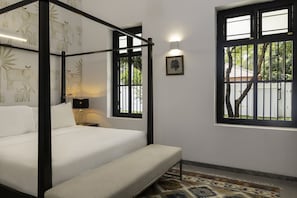 Deluxe-herbergi með tvíbreiðu rúmi | Útsýni yfir garðinn