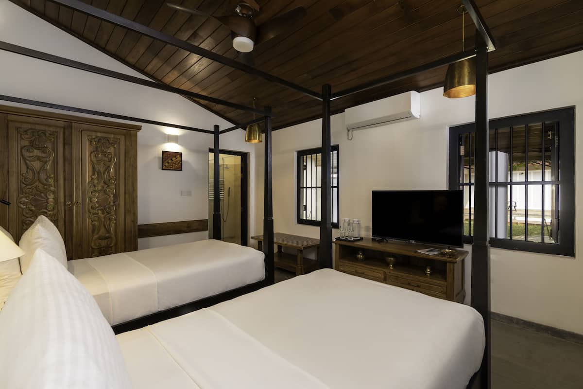 Deluxe Twin Room | Pemandangan taman
