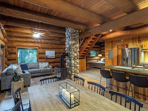 Interior - AlpenView | Hot Tub, Sauna, Pool + Mt. Views (Glacier)