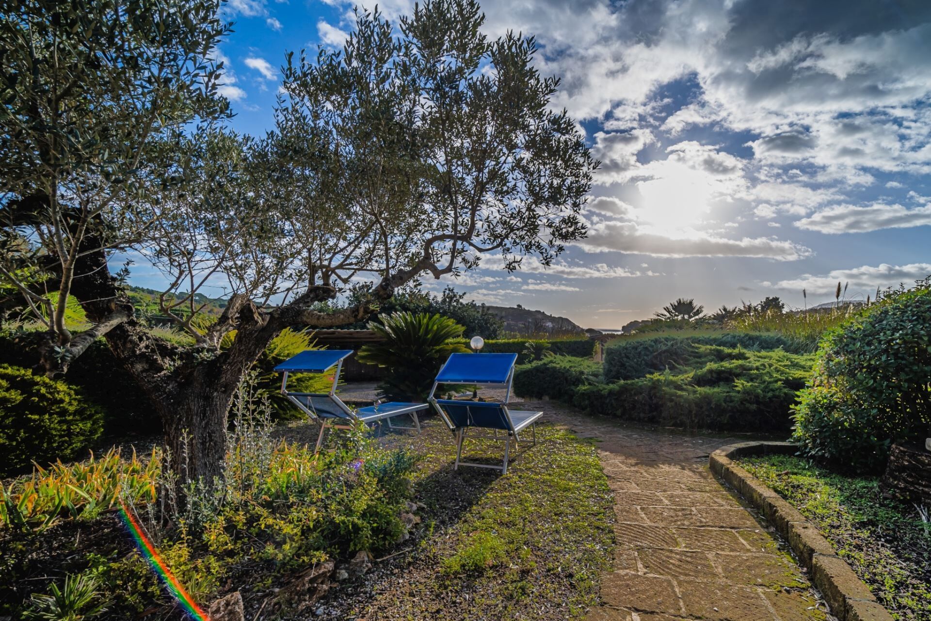 Overnattingsstedets uteområder