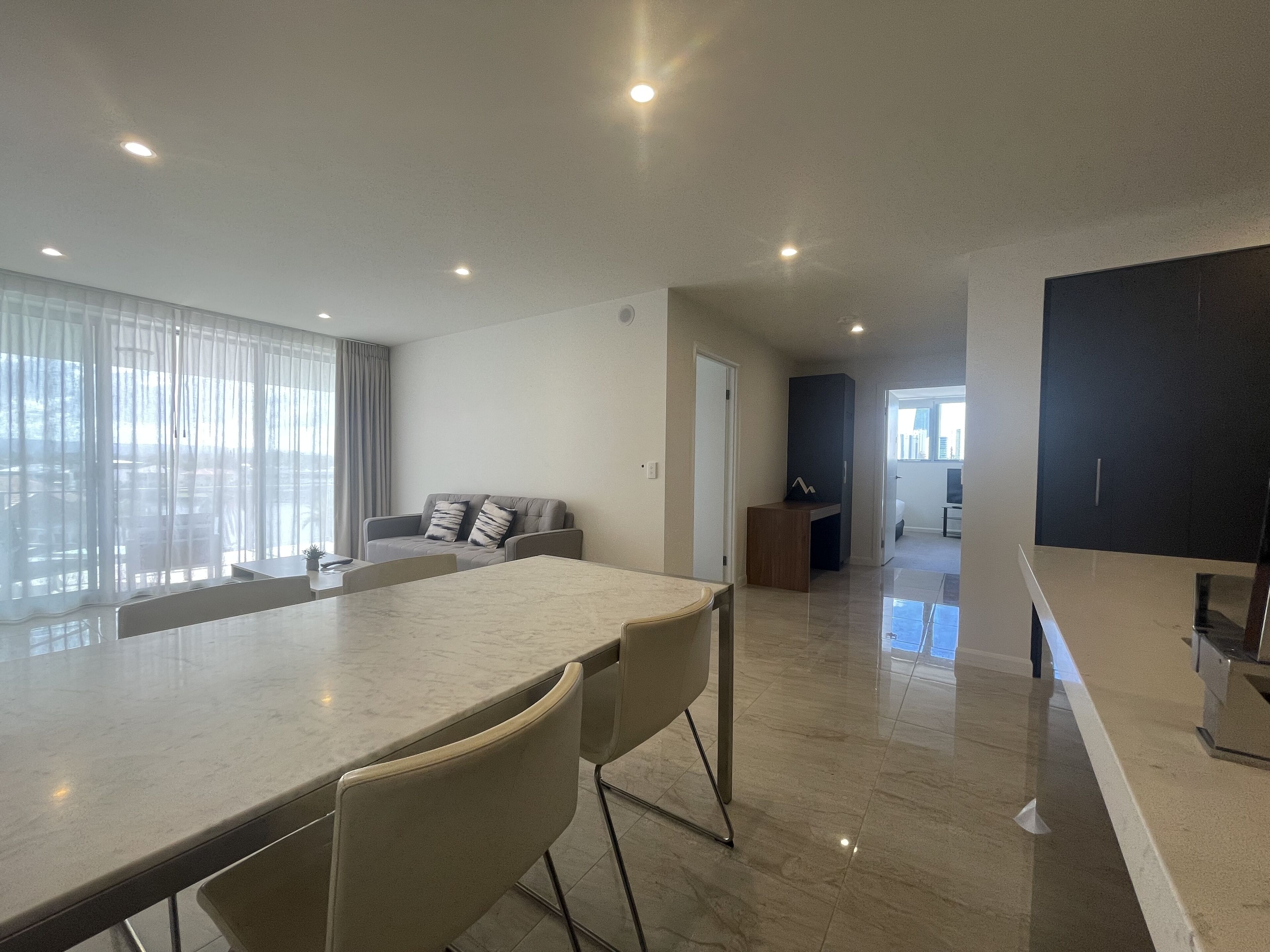 Premium Apartment, 2 Bedrooms, Balcony, Park View | Living area | 55-inch Smart TV with digital channels, TV