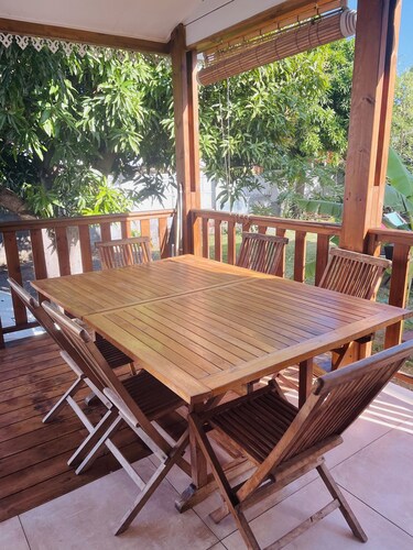 Villa les dodos 1, centre de la saline les bains, à 2 mn du lagon