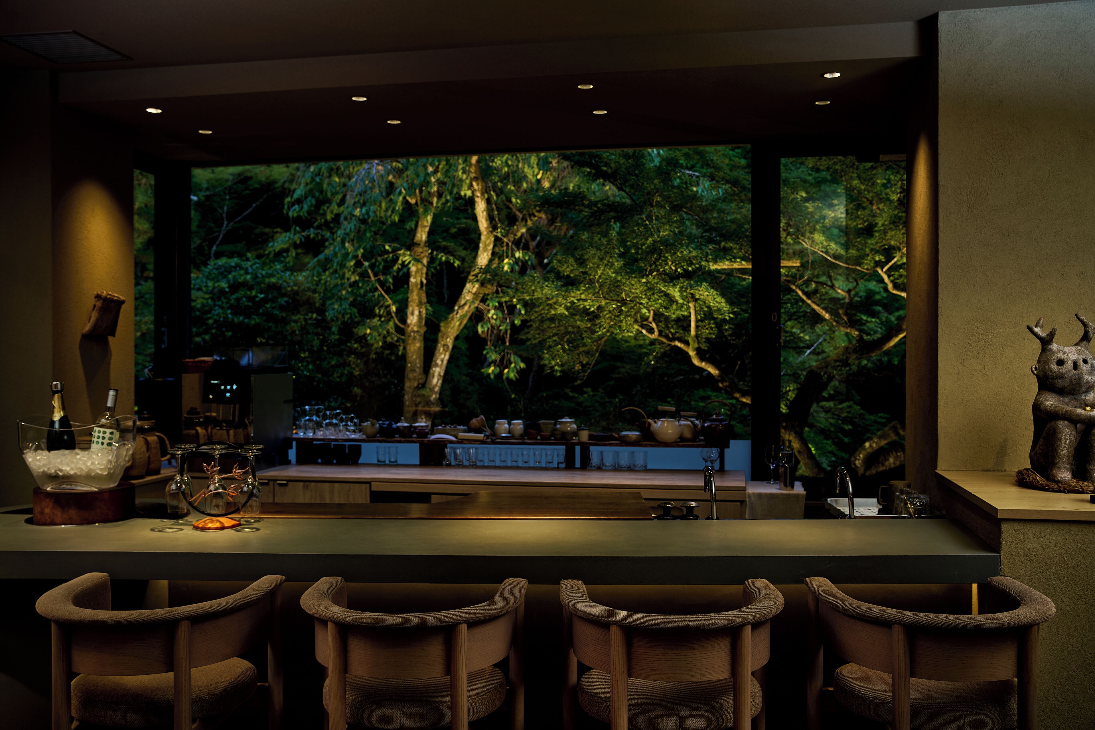 Garden views, open daily