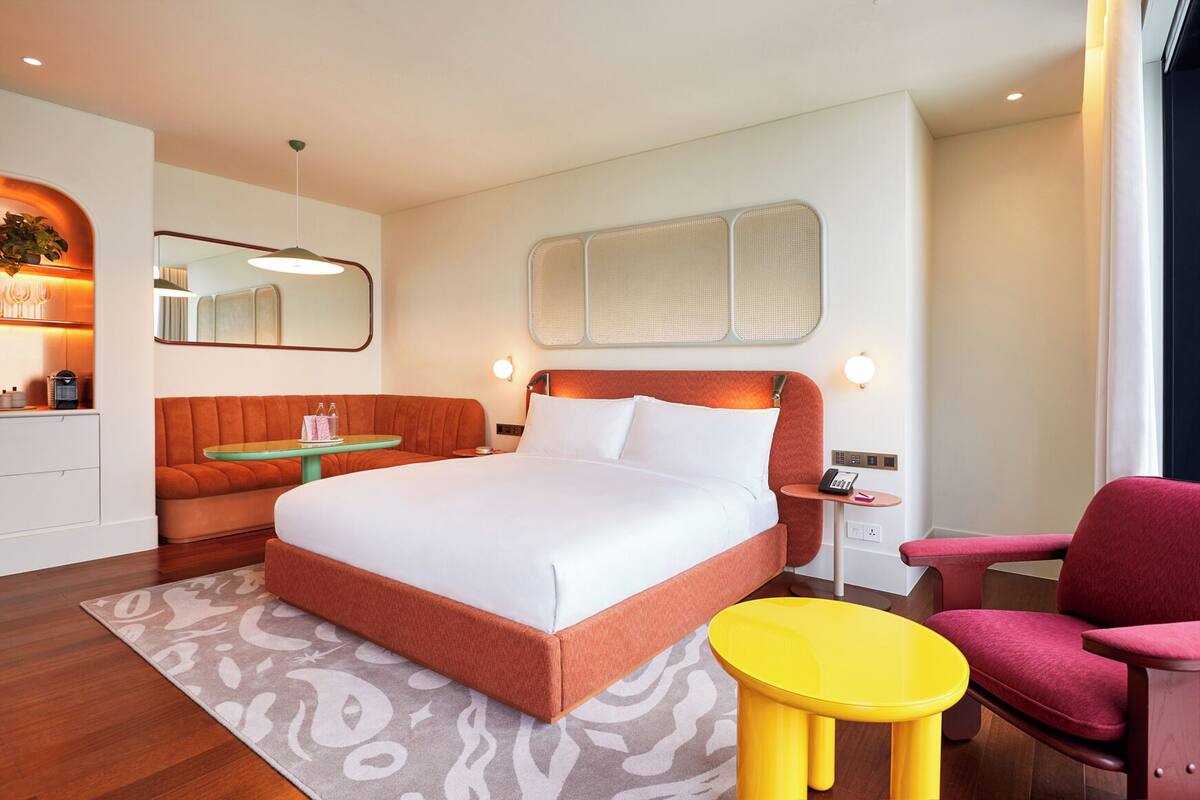 1 Schlafzimmer, Minibar, Zimmersafe, schallisolierte Zimmer