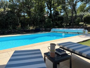 Piscine chauffée