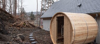 Chalet Grand confort, quiet, exceptional view, Sauna, 6/10 people