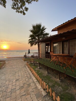 Façade de l’hébergement