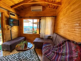 Comfort Bungalow, Patio, Sea View | Desk, laptop workspace, free WiFi, bed sheets