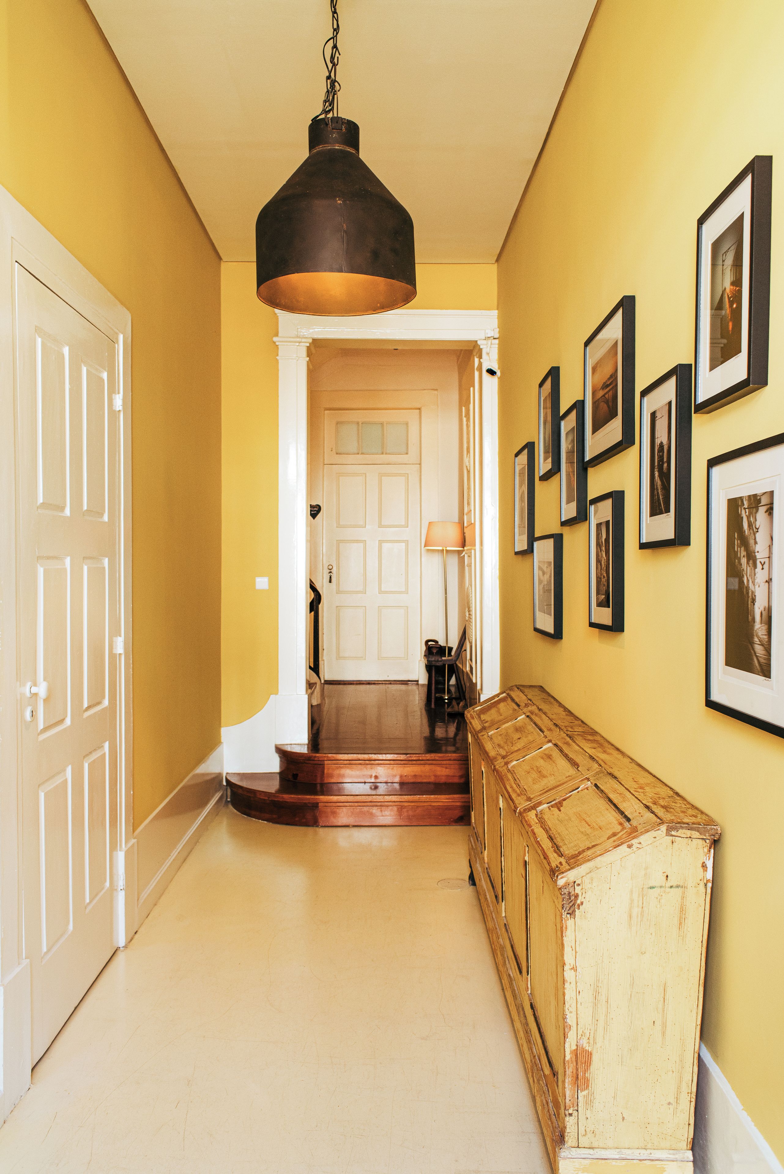 Interior entrance