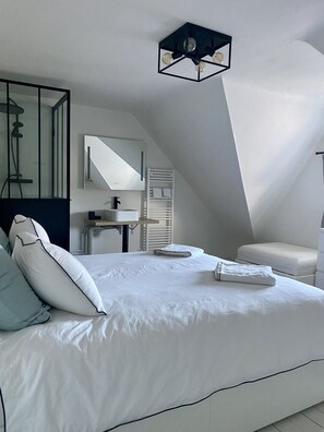 Maison Ville, salle de bains attenante, vue ville (Instant-Knokke) | 4 chambres