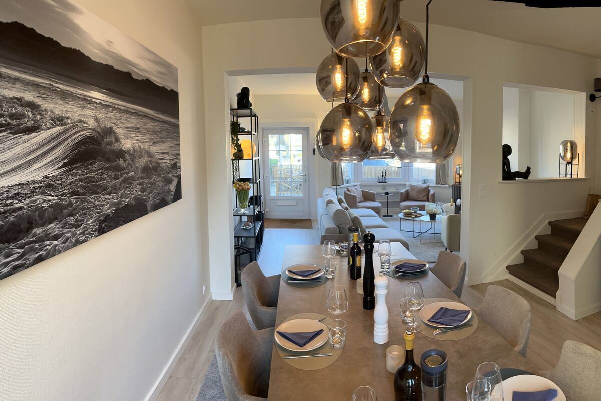 Maison Ville, salle de bains attenante, vue ville (Instant-Knokke) | Restaurant