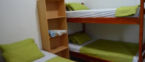 Basic Triple Room | Desk, soundproofing, free WiFi, bed sheets